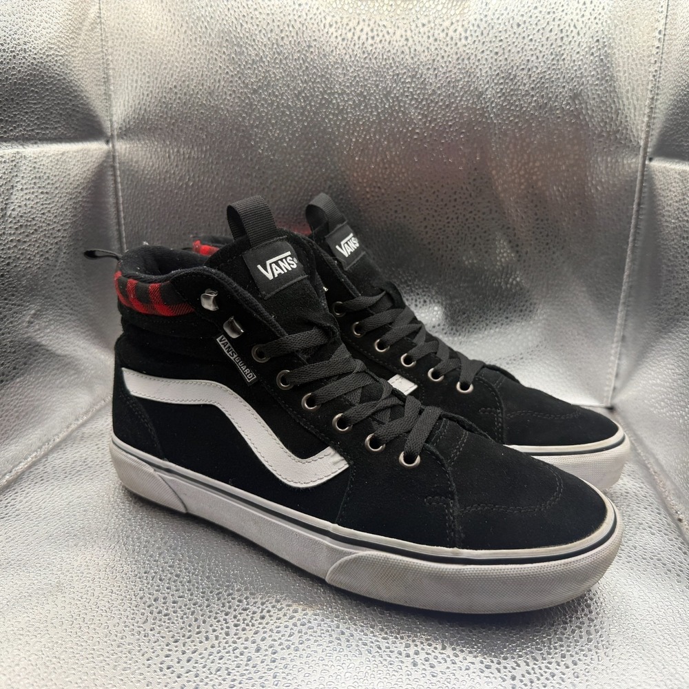 Size 9 Vans Mn Filmore High Top Vansguard Black Suede Mens‎ Sneakers VN0A5HZK9BY